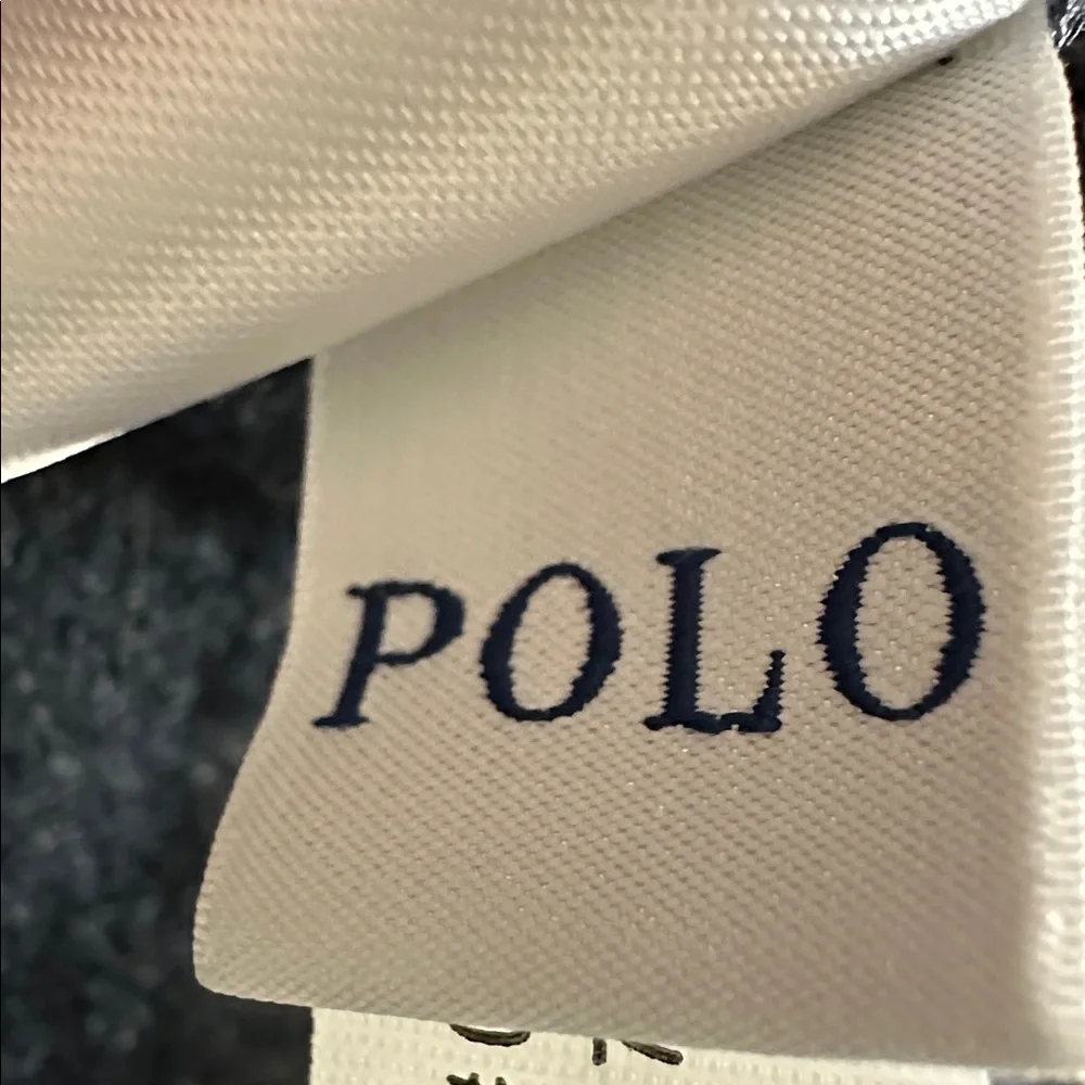 Polo by Ralph Lauren Dark Navy Long Sleeve Crew Tee 100% cotton XXL